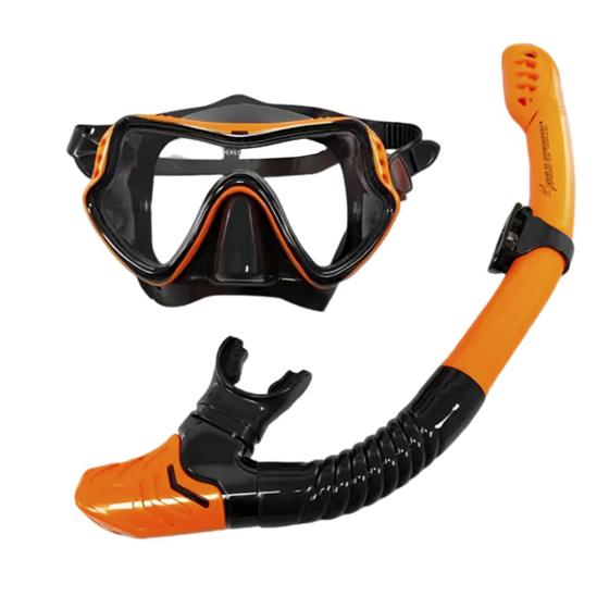 Imagem de Kit de Mergulho De Mergulho Gold Sports Diver Pro Silicone Ultra - Fit