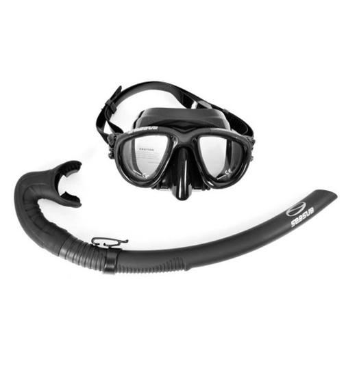 Kit de Mergulho Mascara e Snorkel Modelo Pesca Sub da Seasub