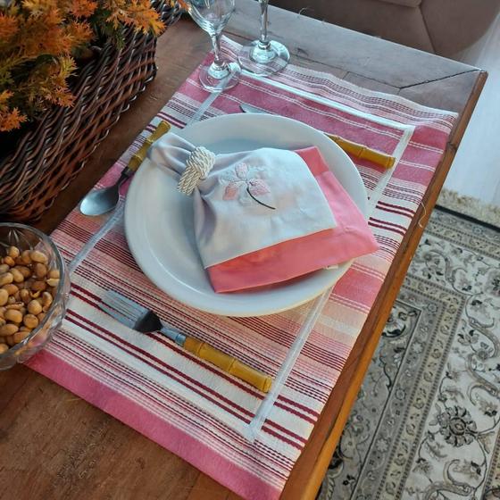 Imagem de Kit De Mesa Posta Completo - Orquídea (2Un)