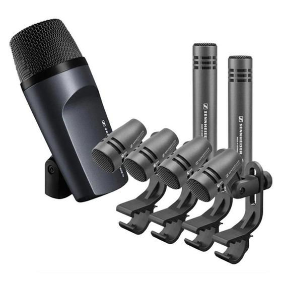 Imagem de Kit de Microfones para Bateria Sennheiser E600 de 7 Peças com Case