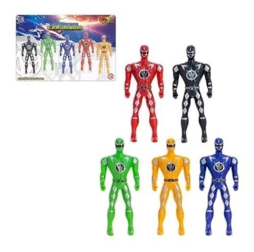 Imagem de Kit De Miniaturas Bonecos Super Herói Power Rangers 8 Cm A2