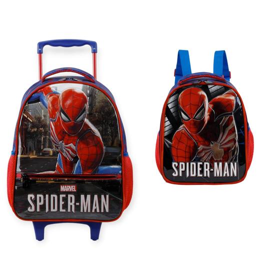 Imagem de Kit de Mochila Infantil + Lancheira Spider-Man  - Xeryus