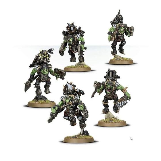 Imagem de Kit de modelos Games Workshop Warhammer 40k Orks Stormboyz (2018)