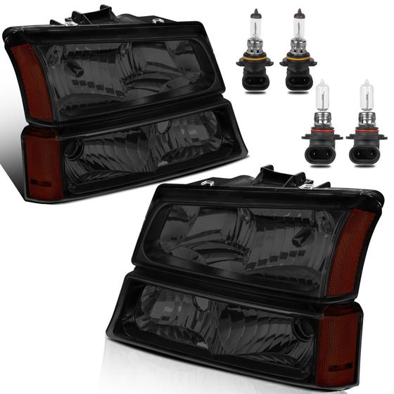 Imagem de Kit de Montagem de Farol KUIPERAUTO para Chevrolet Avalanche/Silverado (2003-2007)