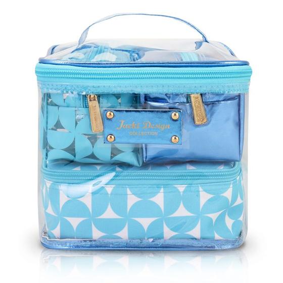 Imagem de Kit de Necessaire com 4 pçs Glitz Jacki Design