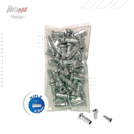 Imagem de Kit de Niples 2,5mm - 72 unidades