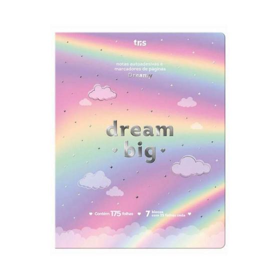 Imagem de Kit de Notas Autoadesivas Dream Big com 7 Blocos - TRIS