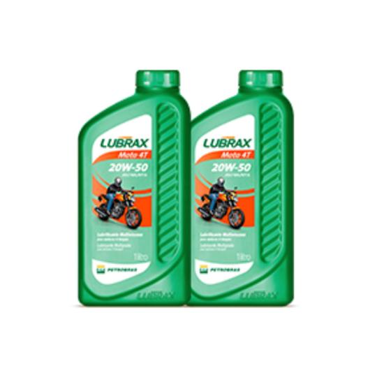 Imagem de KIT de Oleo Lubrax essencial 20w50 MINERAL PARA MOTOS