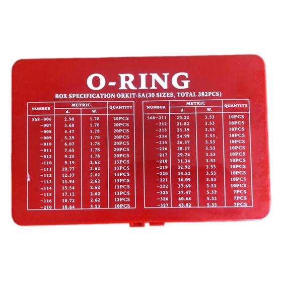 Imagem de Kit De Orings Para Equipamento De Mergulho