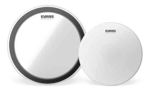 Imagem de Kit De Peles Caixa 14 + Bumbo 22 Heavyweight Evans 