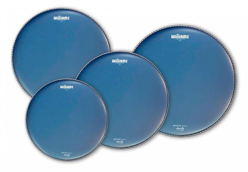 Imagem de Kit de Peles Williams Density Blue WCU2 Coated 2-Ply 10, 12, 16, 14 caixa dupla porosa azul