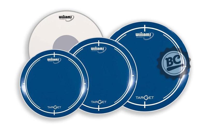 Imagem de Kit de Peles Williams Target WU2 Blue 12, 13, 16, 14 (caixa) Filme Duplo Azul com Óleo 