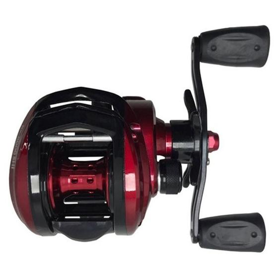 Imagem de Kit de pesca carretilha bronx 8 rolamentos e vara 1,68m com 2 partes