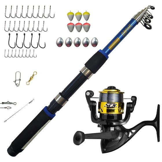 Kit De Pesca Completo Peixes Até 5kg Vara Molinete + 19 Peças é boa?