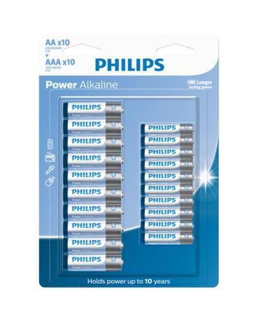 Kit de Pilhas Alcalina AAA + AA 10 Unidades de Cada LR036P20BP/59 é ruim? Kit de Pilhas Alcalina AAA + AA 10 Unidades de Cada LR036P20BP/59 é boa?