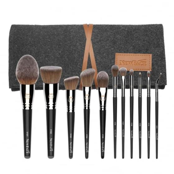 Imagem de Kit de Pinceis Gaia Vegan - NewFace Brushes