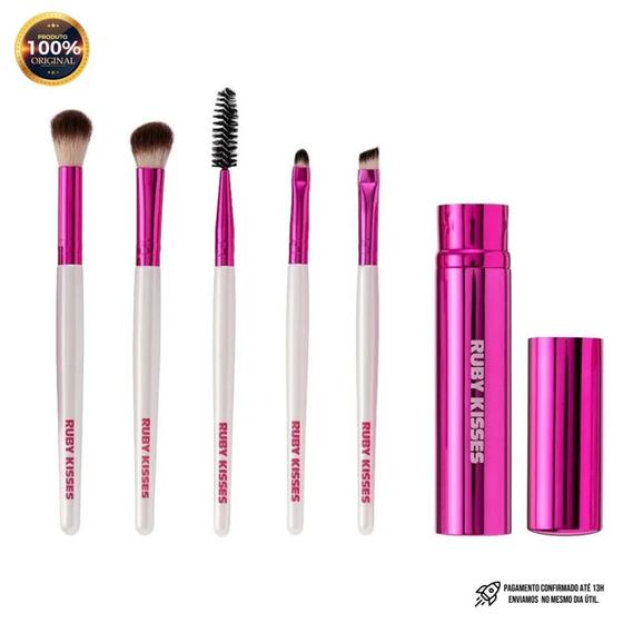 Imagem de Kit de Pincéis Para Olhos da Ruby Kisses By Kiss New York