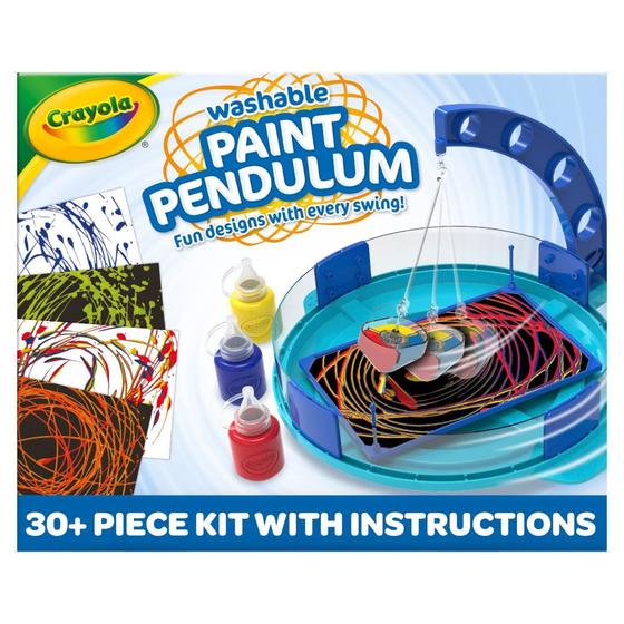 Imagem de Kit de pintura lavável Paint Pendulum Crayola com 30 unidades para crianças maiores de 7 anos