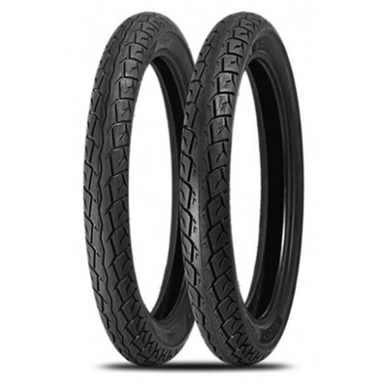 Kit de pneus 90/90-18 + 80/100-18 tt levorin matrix Imagem de Kit de pneus 90/90-18 + 80/100-18 tt levorin matrix