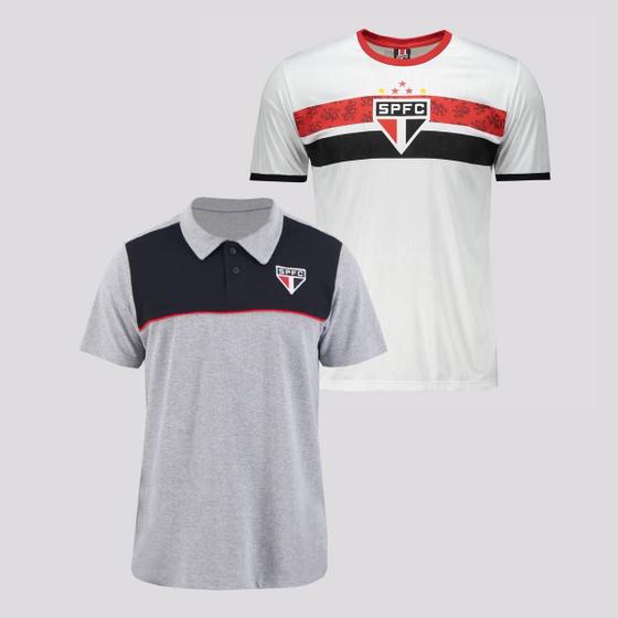 Imagem de Kit de Polo e Camisa São Paulo