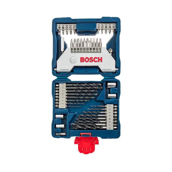 Imagem de Kit de pontas e brocas Bosch X-Line 43 peças