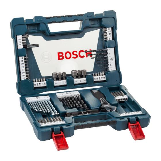 Imagem de Kit de Pontas e Brocas V-Line com 83 unidades Bosch