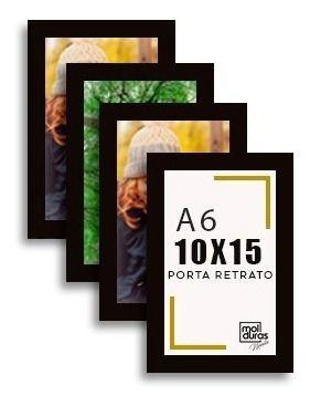 Imagem de Kit De Porta Retrato 10x15  C/ Vidro 4 Unidades