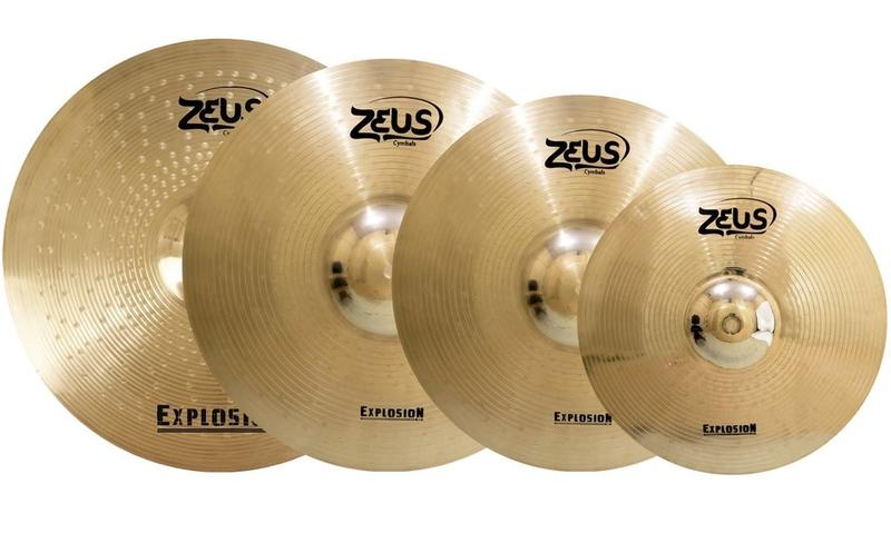 Imagem de Kit de Pratos Zeus ( B-20 ) Explosion Set D 14" 16" 18" 20" 