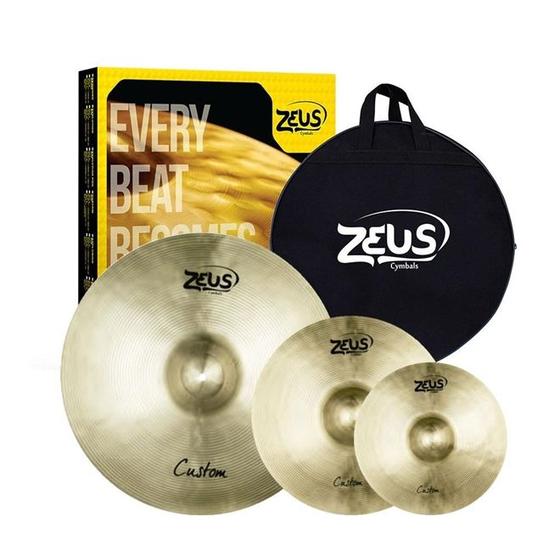 Imagem de Kit De Pratos Zeus Custom B20 Set C