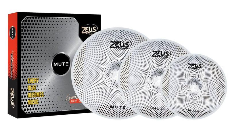 Imagem de Kit de Pratos Zeus Mute Set C 14" 16" 20" + Bag