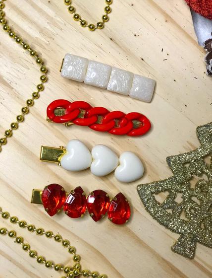 Imagem de Kit de presilhas adulto para cabelo