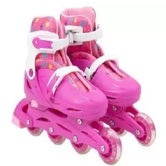 Imagem de Kit de Protecao e Patins Infantil Tam 36 a 39 BBR Toys R2945