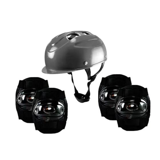 Kit De Proteção Joelheira E Cotoveleira Preto CP02 CIE Menor preço em Kit De Proteção Joelheira E Cotoveleira Preto CP02 CIE