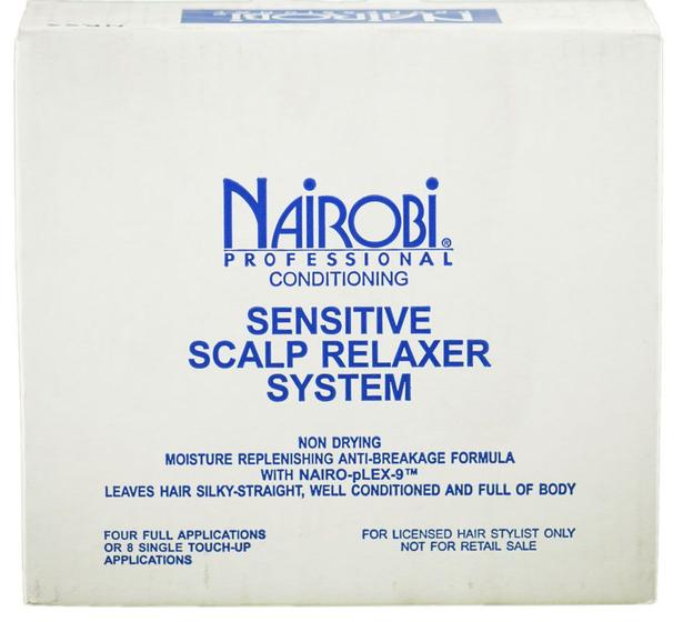 Imagem de Kit de relaxamento capilar Nairobi Conditioning Sensitive Scalp, pacote com 4 unidades