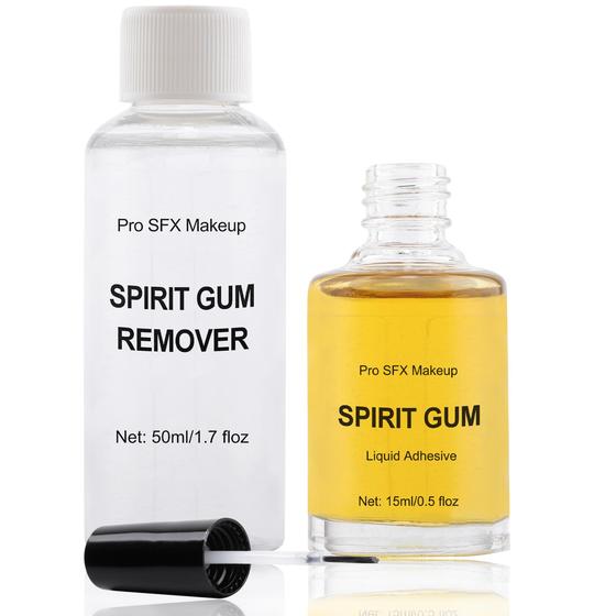 Imagem de Kit de remoção de cola e adesivo Makeup Spirit Gum CCBeauty