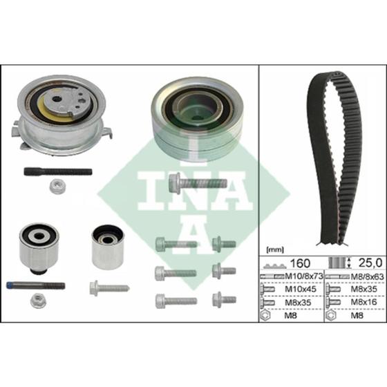 Imagem de Kit de reparo de motor tensor e correia Sprinter Chassi 2012 a 2016