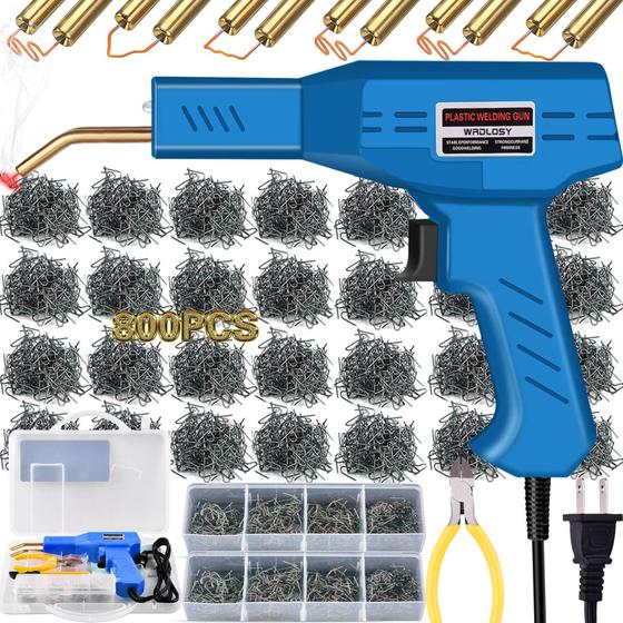 Imagem de Kit de reparo de pára-choques Staples WRDLOSY 800PCS para soldador de plástico