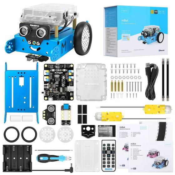 Imagem de Kit de Robótica Makeblock mBot (8-12 anos) - Com Scratch e Arduino