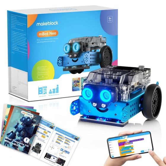 Imagem de Kit de Robótica Makeblock mBot Neo (8+ anos) - Programação com Scratch e Python