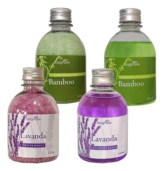 Imagem de Kit De Sais E Espumas De Banheira Hidromassagem Ofuro Aromas