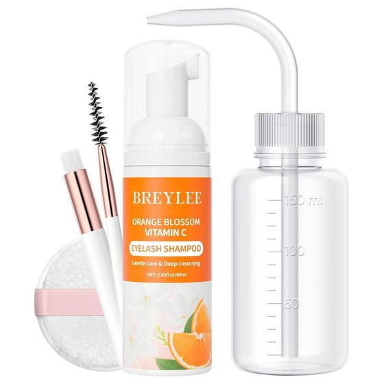 Imagem de Kit de Shampoo para Cílios BREYLEE - 60ml