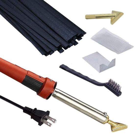 Imagem de Kit de Solda para Plástico Massca 80W - Ideal para Reparos DIY