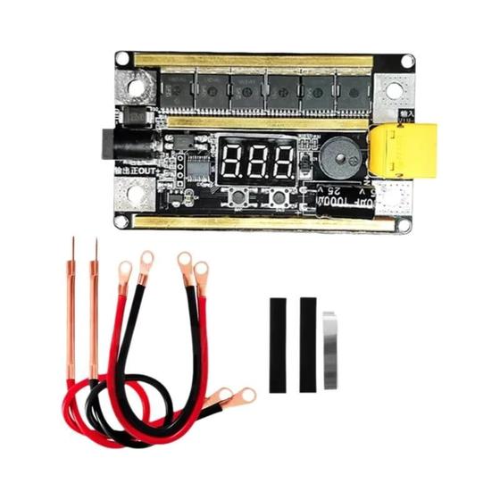 Imagem de Kit De Soldador De Ponto De 99 Engrenagens Ajustável 8V-24V Caneta De Soldagem De Ponto De Energia