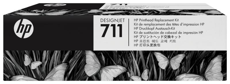 Imagem de Kit de subst. de cabeça de impressão HP 711 PLUK - C1Q10A