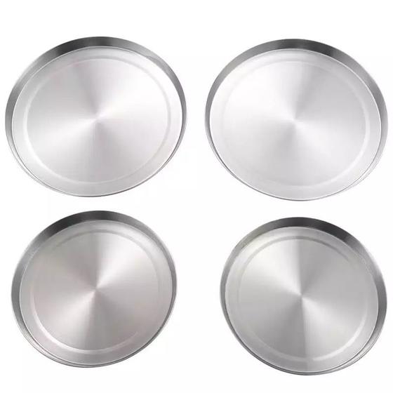 Kit De Tampas De Aço Inoxidável Para Fogão Elétrico Menor preço em Kit De Tampas De Aço Inoxidável Para Fogão Elétrico