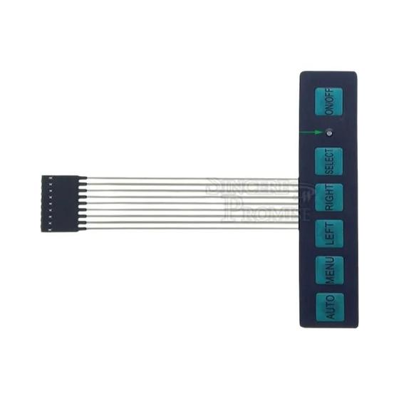 Imagem de Kit de Teclado de Membrana 4x4 para Arduino - Ideal para Projetos DIY de Carros Inteligentes