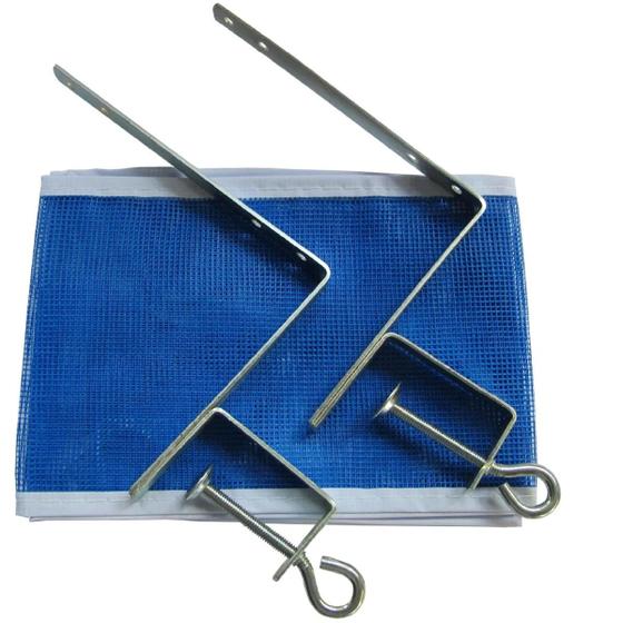 Imagem de Kit de Tênis De Mesa Suporte e Rede - Klopf - Cód. 5070 - Azul