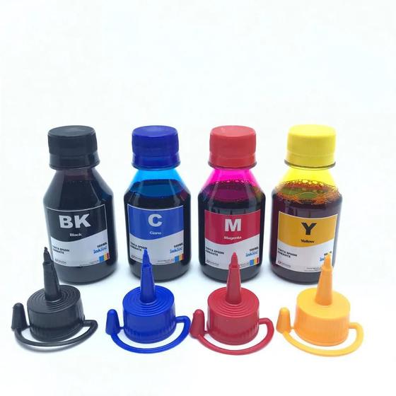 Imagem de Kit De Tinta Inkt Corante Para Eps -100 Ml