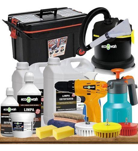 Imagem de Kit Delivery Lava A Seco Estofados Sofá Colchão + Carrinho