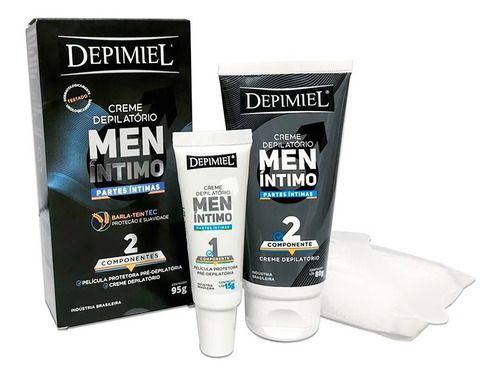 Imagem de Kit Depilação Masculina Men Intimo - Depimiel